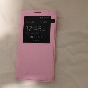 samsung Note3 leather flap case
